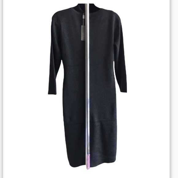 NWT Spense Knitted Dress. Grey. Size L - Picture 2 of 4